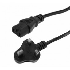 Cablu UK alimentare PC 1.5 m, Active, mufa 3 pini, negru