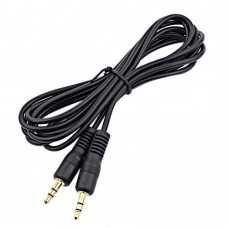 Cablu audio Jack Detech 3.5mm Tata, 5m, Stereo, negru