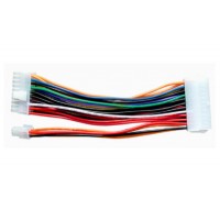 Cablu prelungitor sursa de la ATX 24 pini mama la BTX 20+4 pini tata, 20 CM, pentru alimentare placa baza, adaptor 