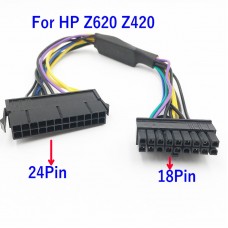 Cablu adaptor sursa alimentare de la ATX 24 pin la 18 pini, Active, 30 CM, compatibil HP Z620 Z420