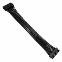 Cablu prelungitor sursa ATX 20+4 pini tata la BTX 24 pini mama, 30 CM, extensie pentru alimentare placa baza, adaptor 