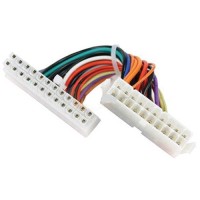 Cablu prelungitor sursa de la ATX 20 pini la BTX 24 pini, 15 CM, pentru alimentare placa baza, adaptor 