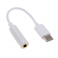 Adaptor ACTIVE Type-C la mufa audio jack mama 3.5mm Casti/Boxe si Microfon, Active, alb Adaptor ACTIVE Type-C la mufa audio jack mama 3.5mm Casti/Boxe si Microfon, Active, alb