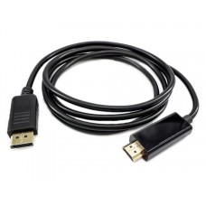 Cablu DisplayPort (DP) la HDMI ACTIVE, 1.8m, tata, conductor cupru, conectori auriti