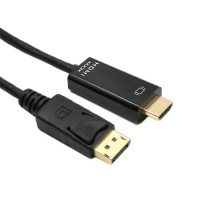 Cablu DisplayPort (DP) la HDMI 4k ACTIVE, 1.8m, tata, conductor cupru, conectori auriti
