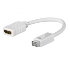 Adaptor mini DVI tata la HDMI Mama, Active, FHD, 10cm, compatibil Apple iMac Macbook Pro