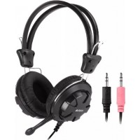 Casti cu microfon A4Tech HS-28, stereo, 40mm, negru