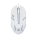 Mouse Gaming ZORNWEE Revival GM-02 iluminat, USB, 1000 dpi, optic, 3 butoane, cablu 1,2M, alb/negru