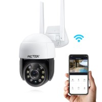 Camera supraveghere smart 5MP, wifi 2.4G, exterior, PTZ rotativa, Infrarosu, microfon, boxa, tuya, smartlife, microSD card slot Camera supraveghere smart 5MP, wifi 2.4G, exterior, PTZ rotativa, Infrarosu, microfon, boxa, tuya, smartlife, microSD card slot