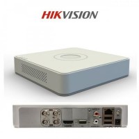 DVR 4 porturi Hikvision DS-7104HGHI-F1, Iesiri VGA + HDMI