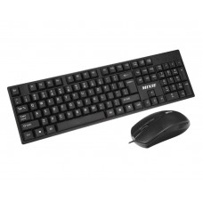 Kit Tastatura si Mouse Mixie X70, USB, 1000dpi, negru
