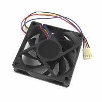 Ventilator Carcasa/ CPU 12V, 70mm, mufa 4 pini, 3000RPM, compatibil AMD, negru