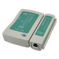 Tester Cablu retea RJ45 internet + RJ11 , UTP, FTP, baterie inclusa