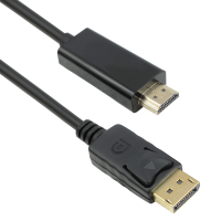 Cablu DisplayPort (DP) la HDMI DeTech, 5m, tata, calitate deosebita