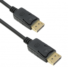 Cablu DisplayPort (DP) - DisplayPort DeTech, 1.8m, tata, calitate deosebita