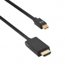 Cablu mini DisplayPort - HDMI DeTech, 5M, tata, calitate deosebita