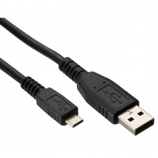 Cablu date/incarcare microUSB Detech, microUSB tata - USB tata, 1m, compatibil tablete si telefoane, calitate deosebita, negru
