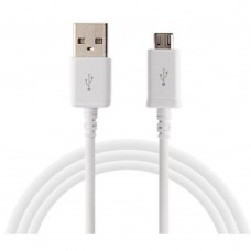 Cablu date/ incarcare microUSB LDNIO, microUSB tata - USB tata, 1m, compatibil tablete si telefoane, calitate deosebita, alb