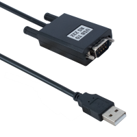 Cablu adaptor USB la port Serial 9 pin, RS 232, Active 105, convertor serial la port usb pentru casa marcat datecs si alte dispozitive rs232