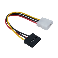 Adaptor alimentare molex (ide)- SATA, cablu 15cm Adaptor alimentare molex (ide)- SATA, cablu 15cm